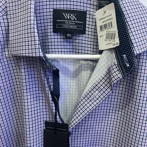 NWT Button down collared work or casual shirt